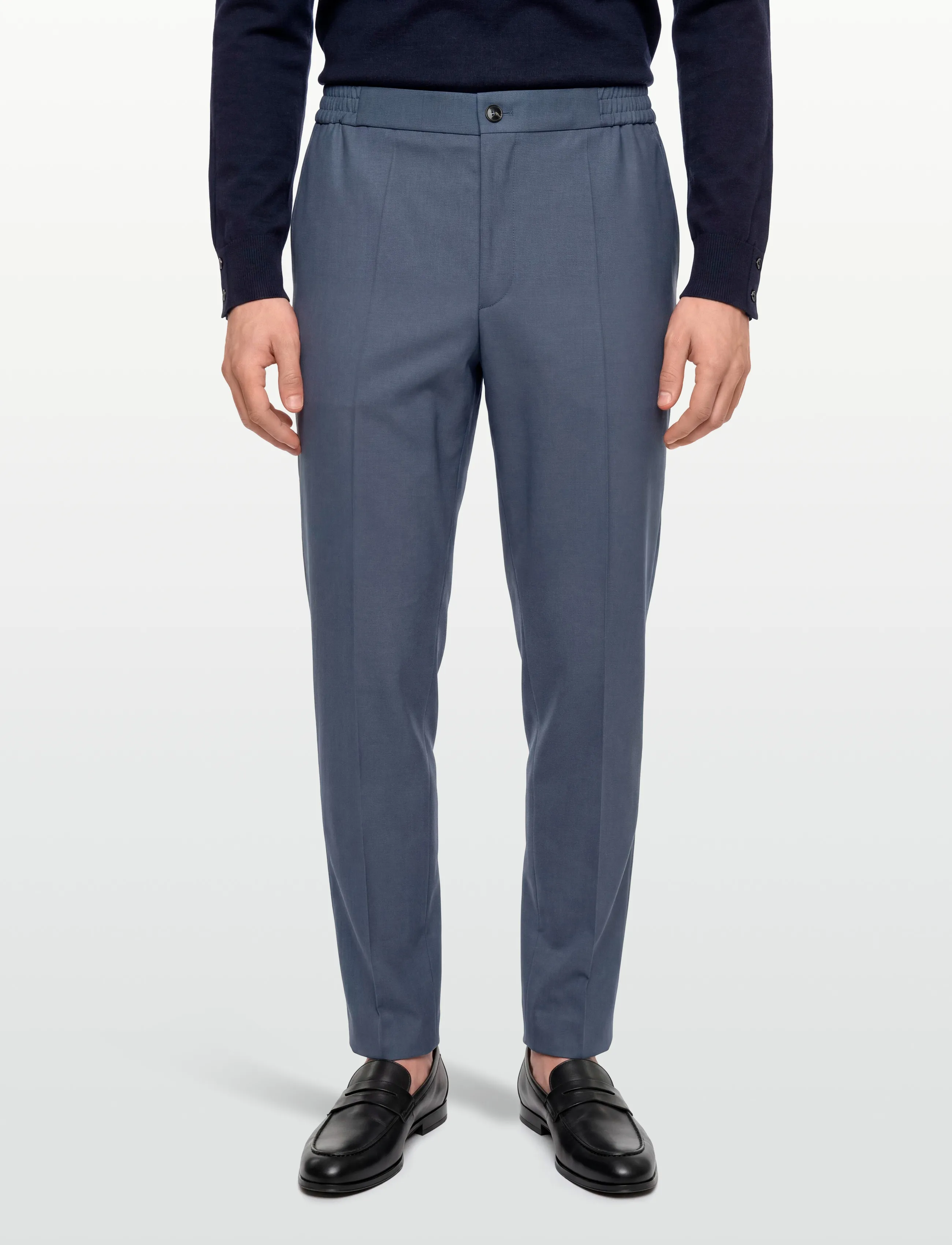 HUGO - Gos233F1X - anzugshosen - open blue - 3