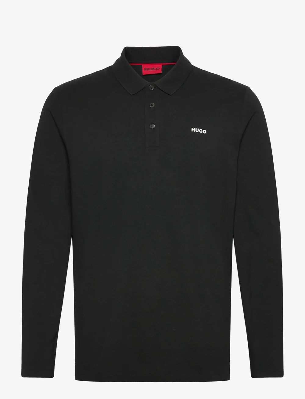 HUGO - Donoslong - langærmede poloer - black - 0