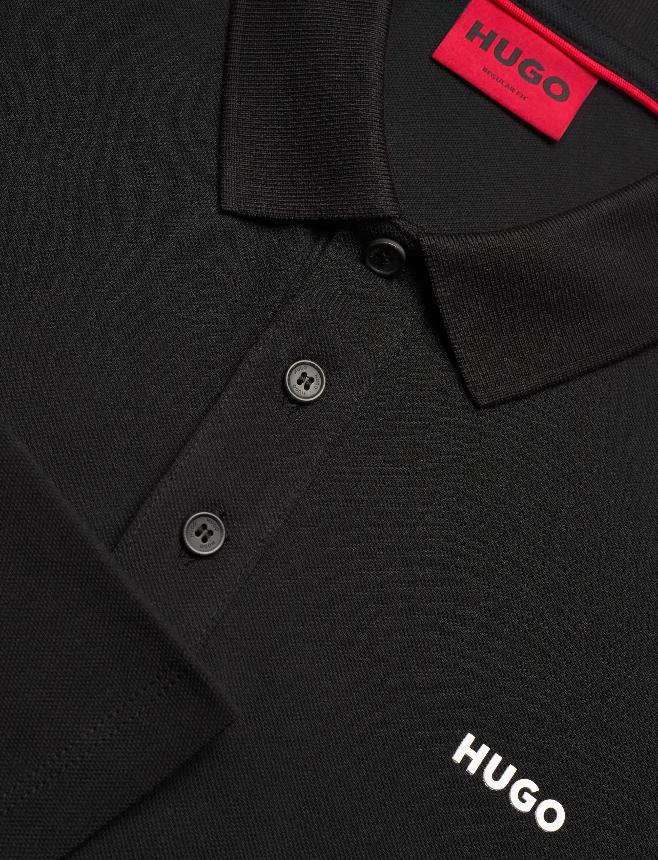 HUGO - Donoslong - langärmelig - black - 2