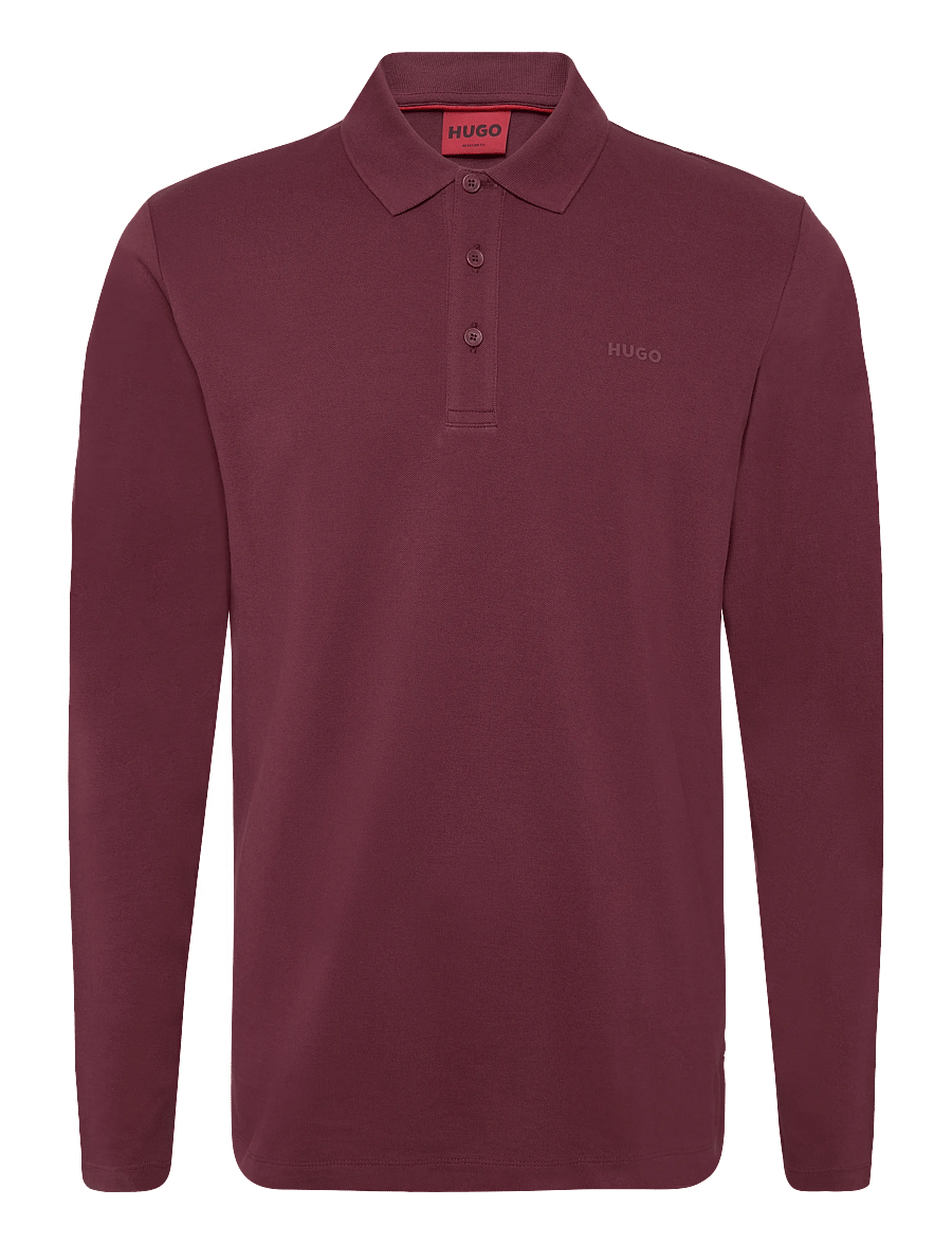 HUGO - Donoslong - langärmelig - dark pink - 0