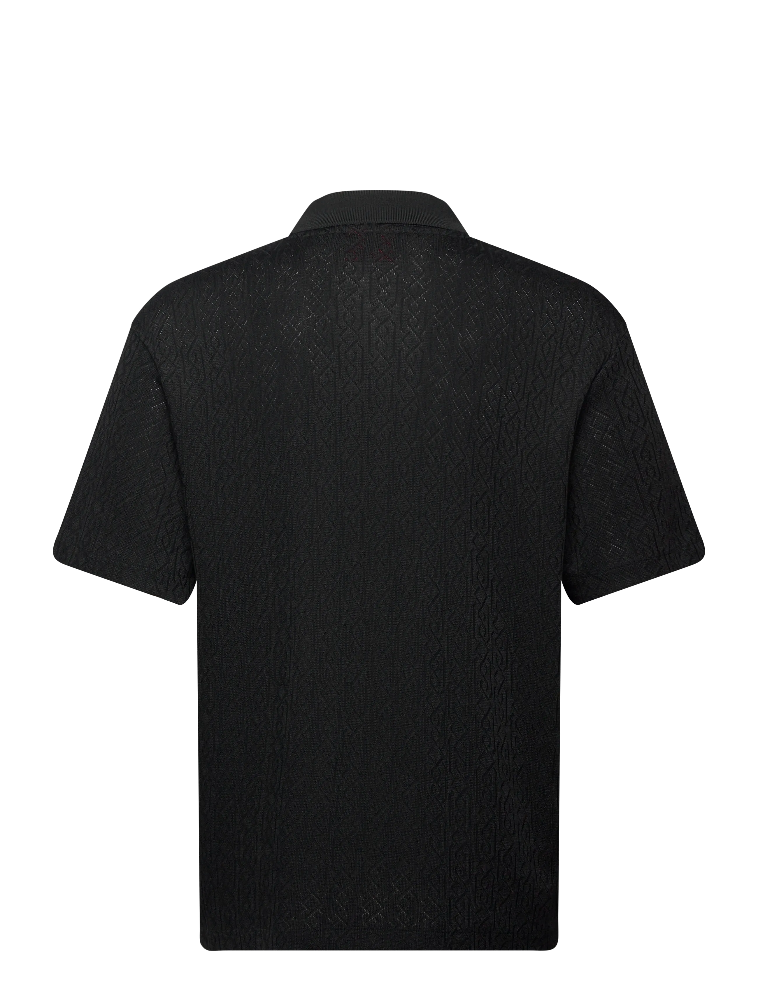 HUGO - Dallovo - lühikeste varrukatega polod - black - 1