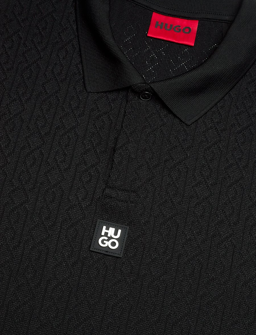 HUGO - Dallovo - kurzärmelig - black - 2
