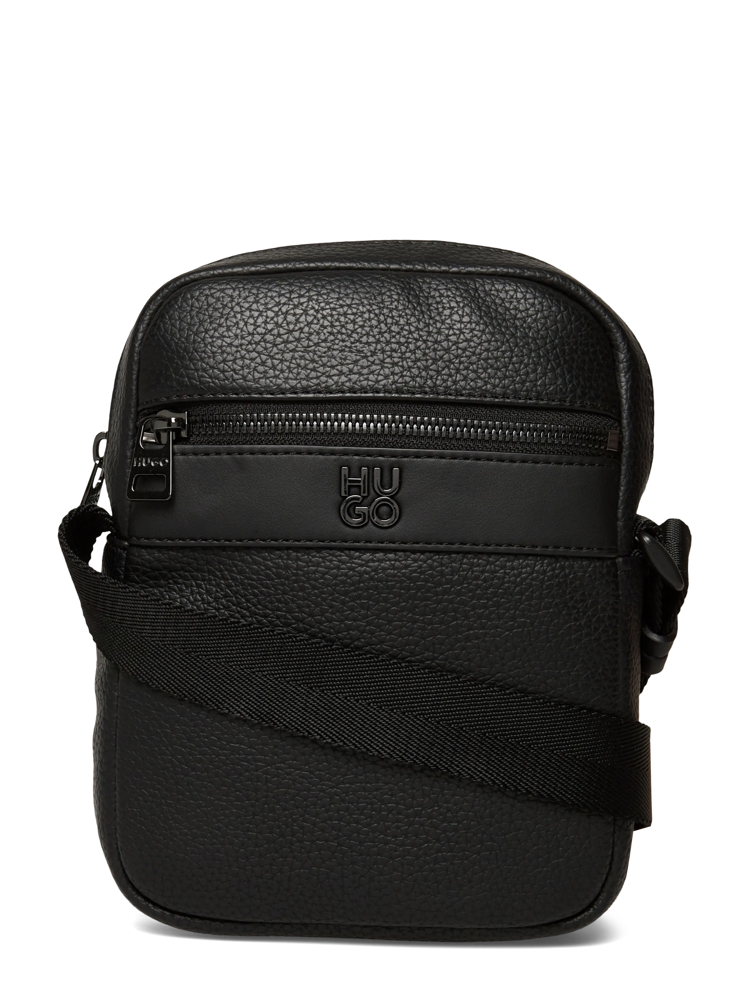 HUGO Quantic_Ns Zip, One Size, Black, Designere > Crossbody-Tasker, Herre
