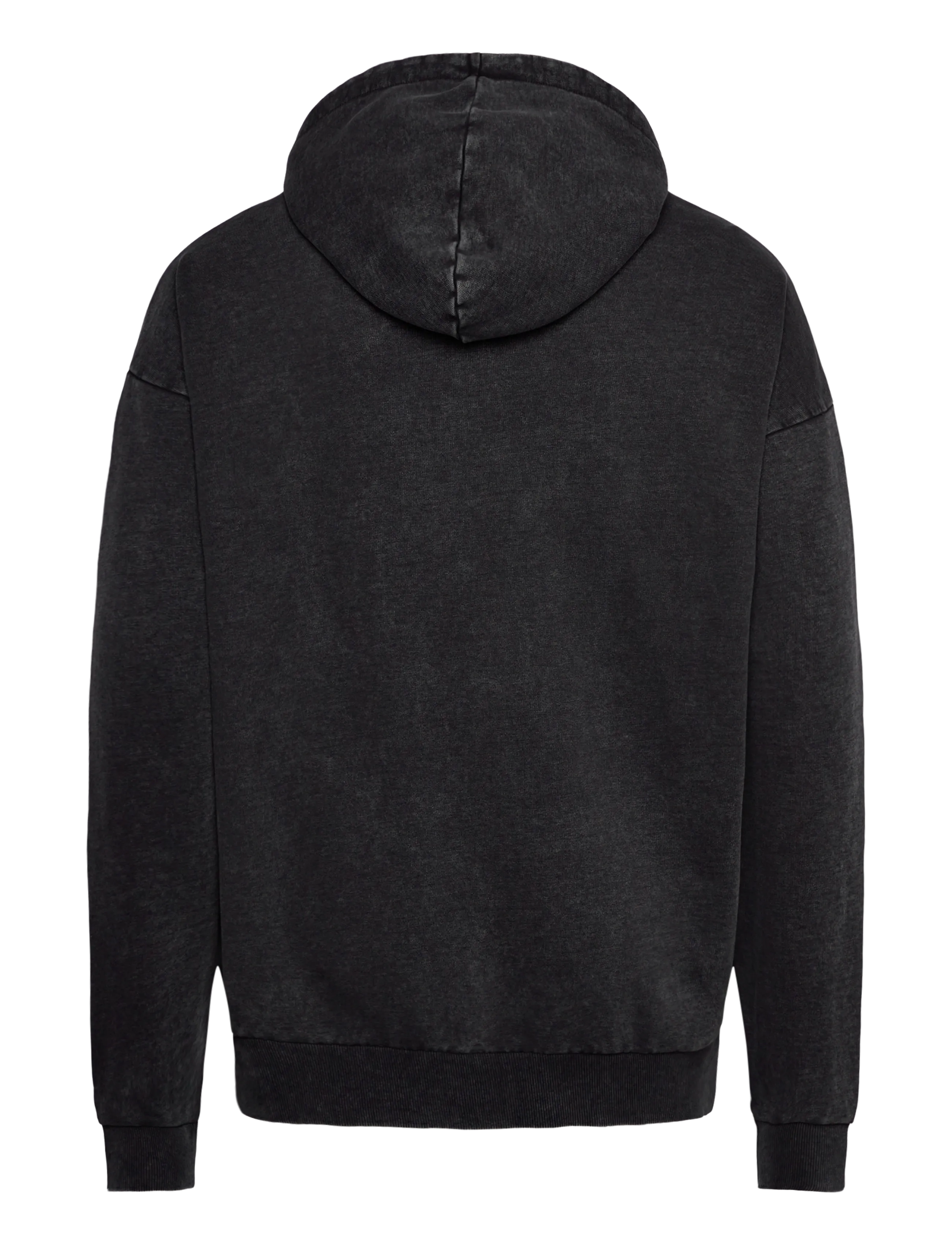 HUGO - HOODIE WASH_01-RB25 - hoodies - black - 1