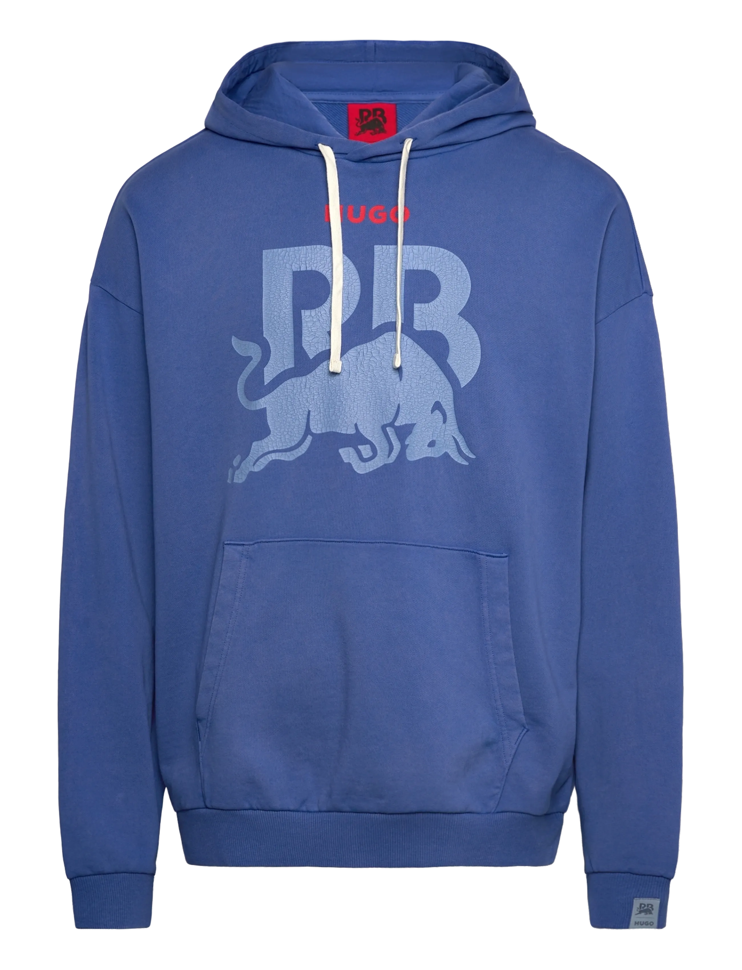 HUGO HOODIE WASH_01-RB25 - Sweatshirts - MEDIUM BLUE / blue