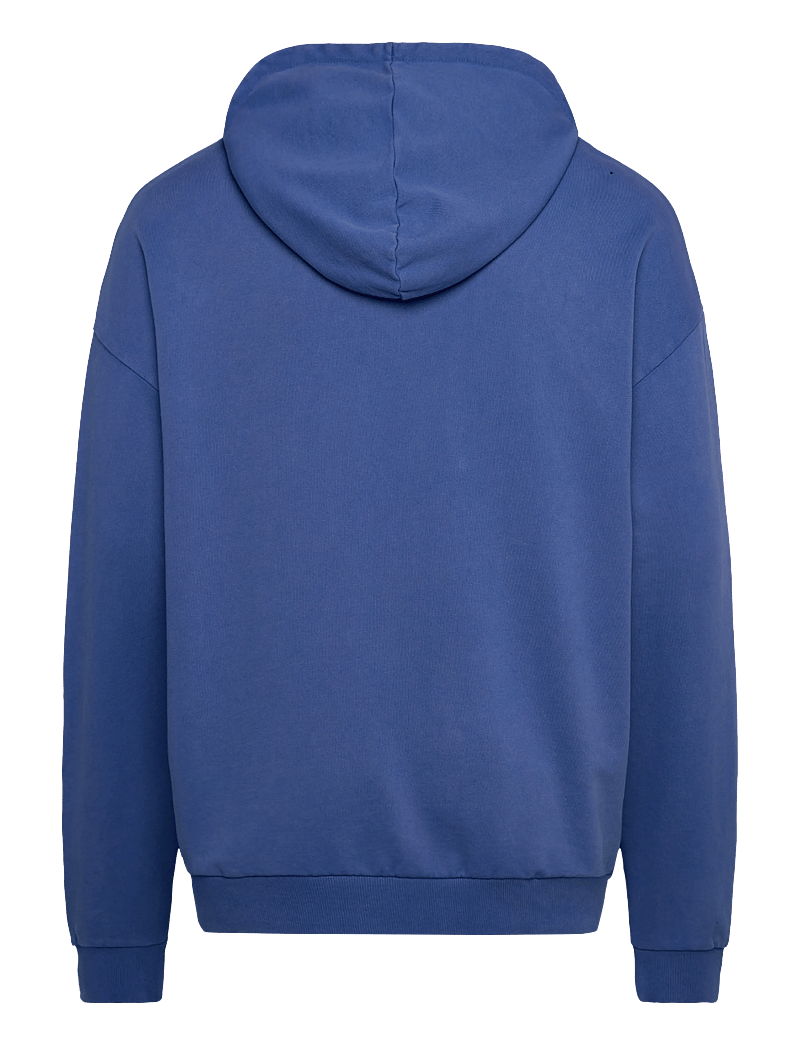 HUGO - HOODIE WASH_01-RB25 - kapuzenpullover - medium blue - 1