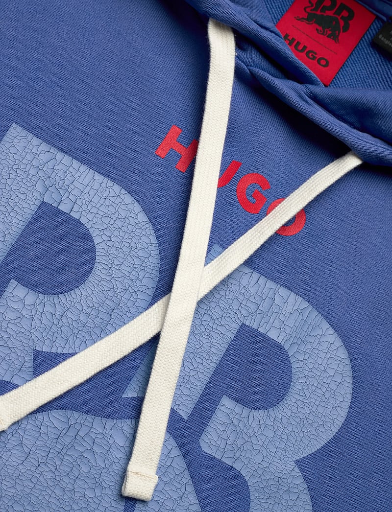 HUGO - HOODIE WASH_01-RB25 - kapuzenpullover - medium blue - 2