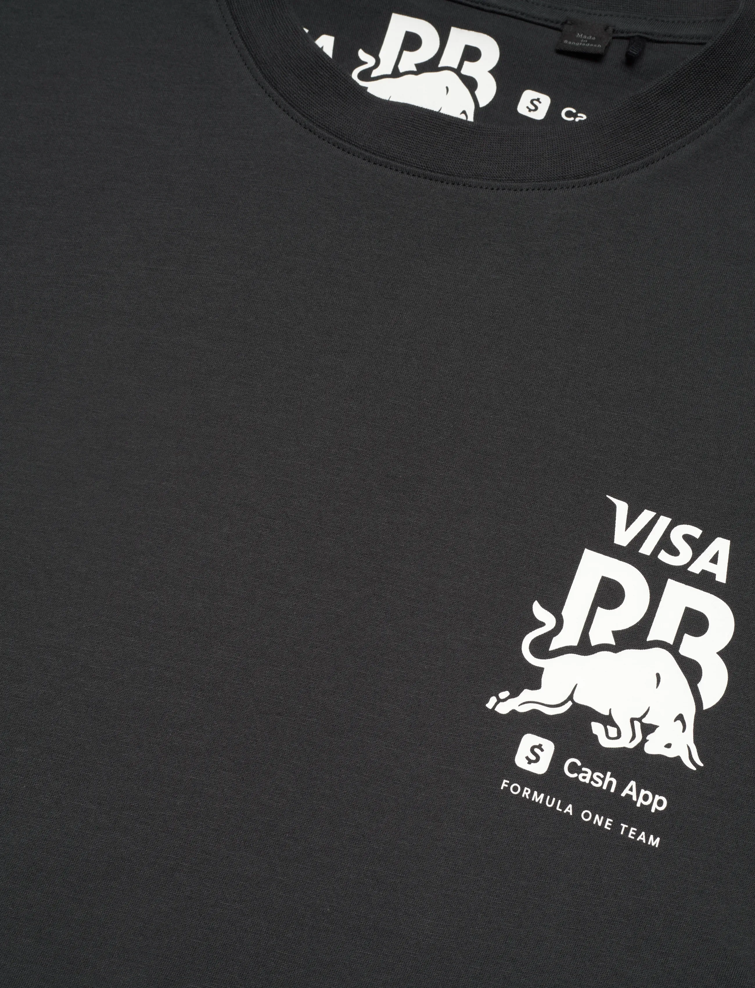 HUGO - VCARB TEE_01-RB25 - menn - black - 2