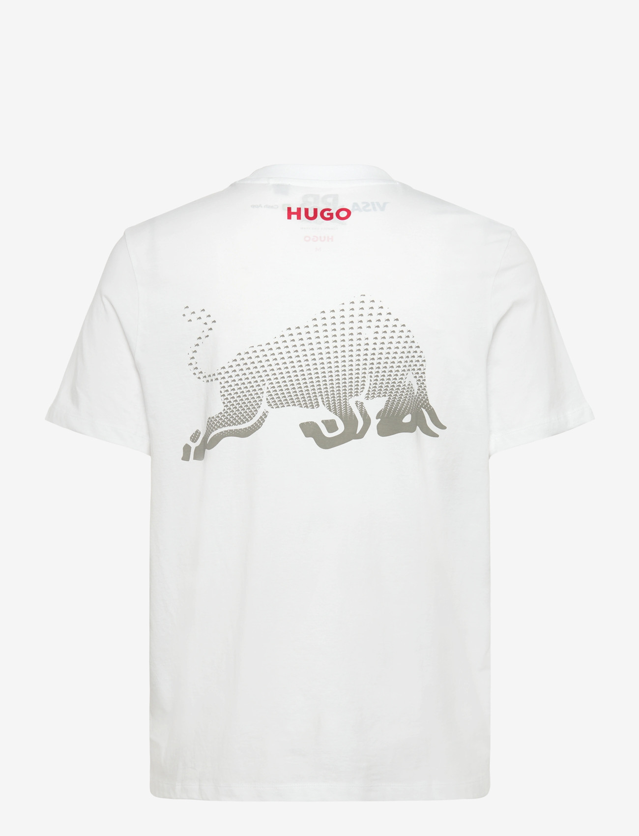 HUGO - VCARB TEE_01-RB25 - lühikeste varrukatega t-särgid - white - 1