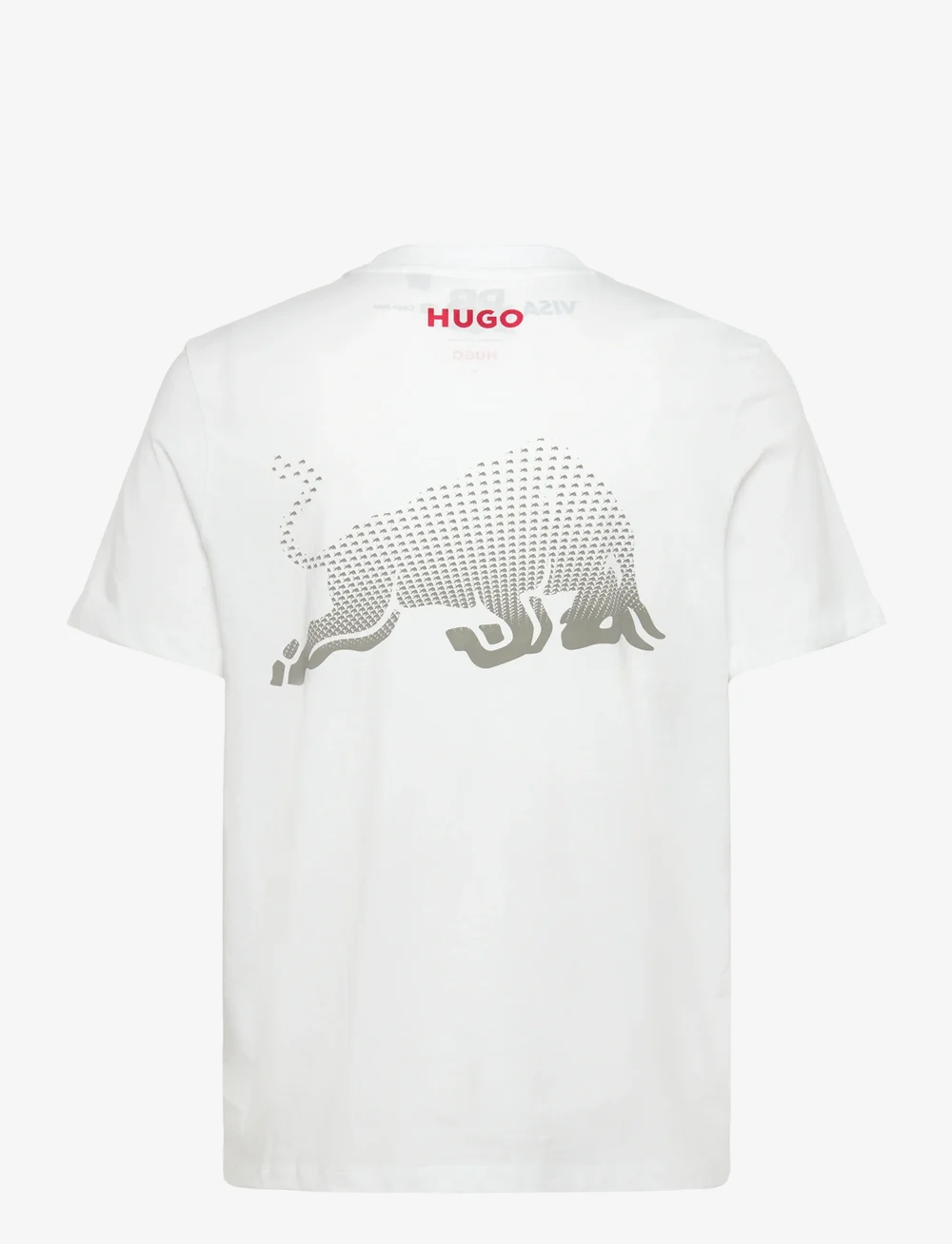HUGO - VCARB TEE_01-RB25 - lühikeste varrukatega t-särgid - white - 1