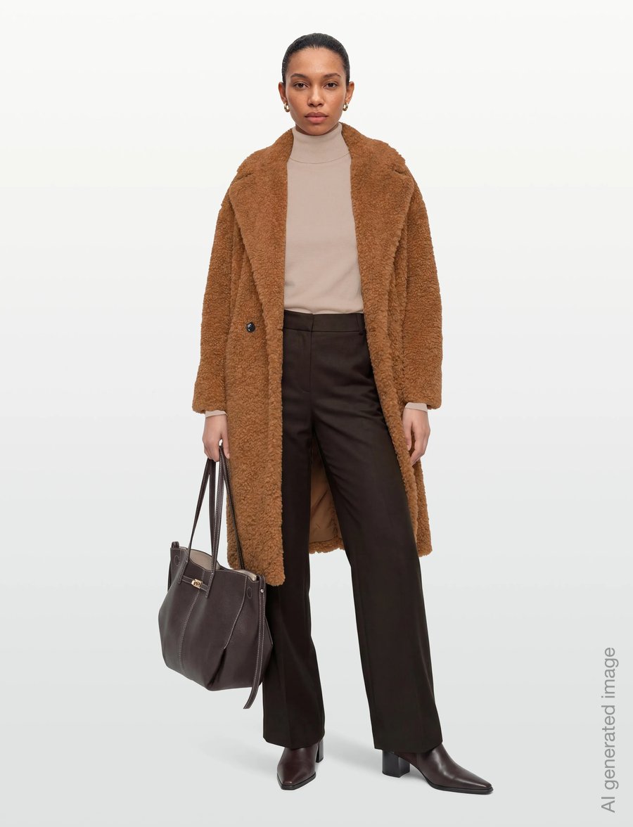 HUGO - Malite-1 - imitatiebont jassen - light/pastel brown - 0