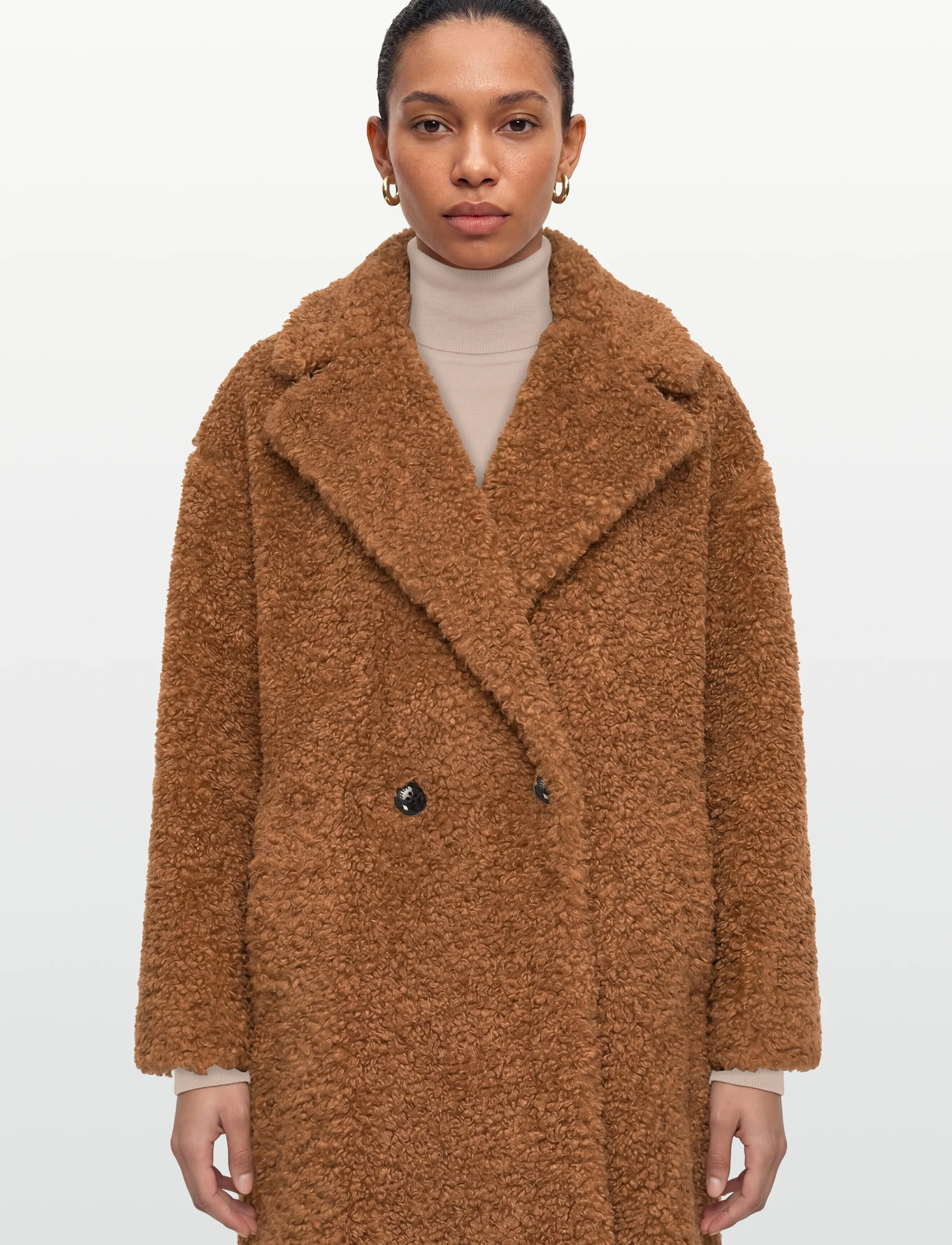 HUGO - Malite-1 - kunstpelz - light/pastel brown - 3