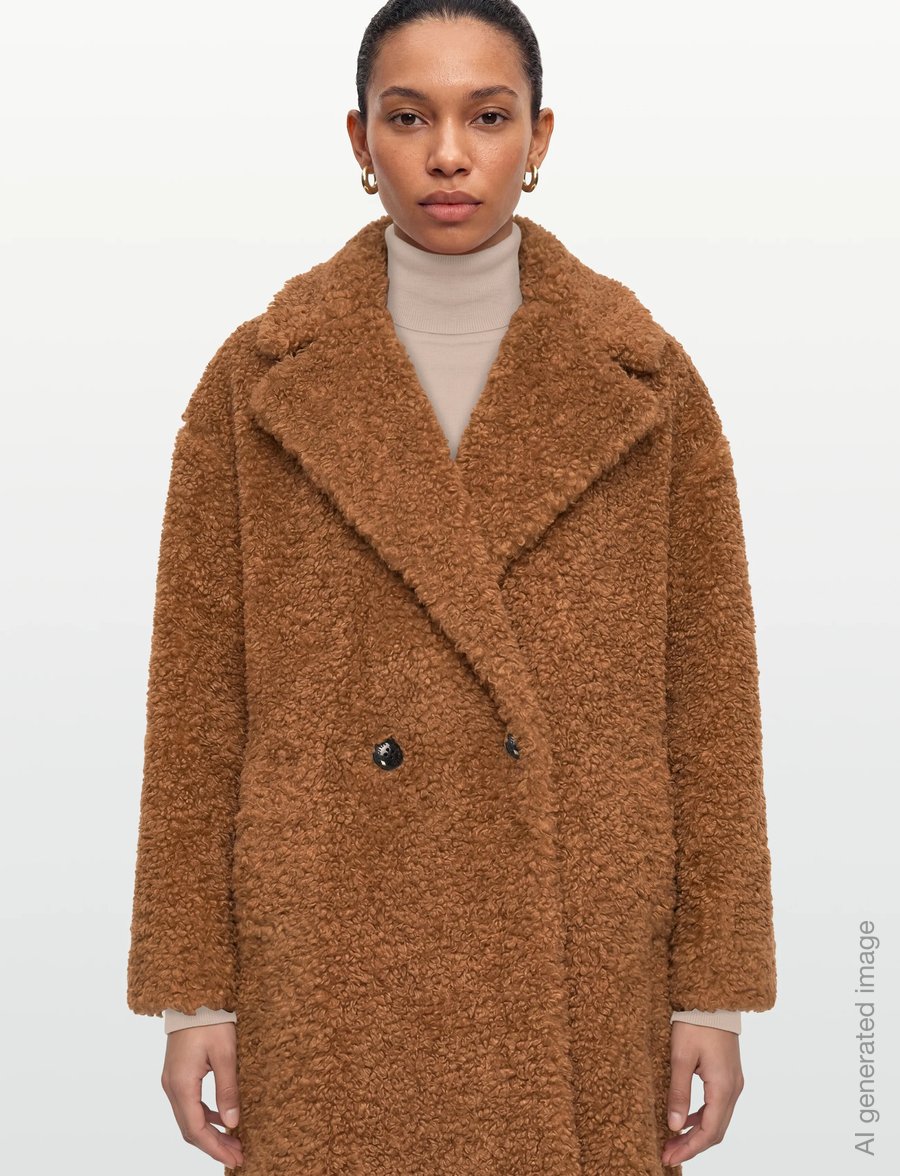 HUGO - Malite-1 - imitatiebont jassen - light/pastel brown - 3