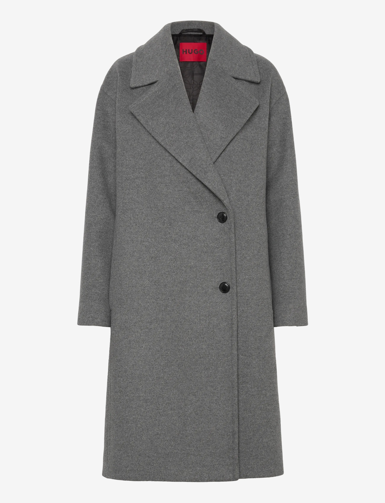HUGO - Mijane - wool coats - medium grey - 0