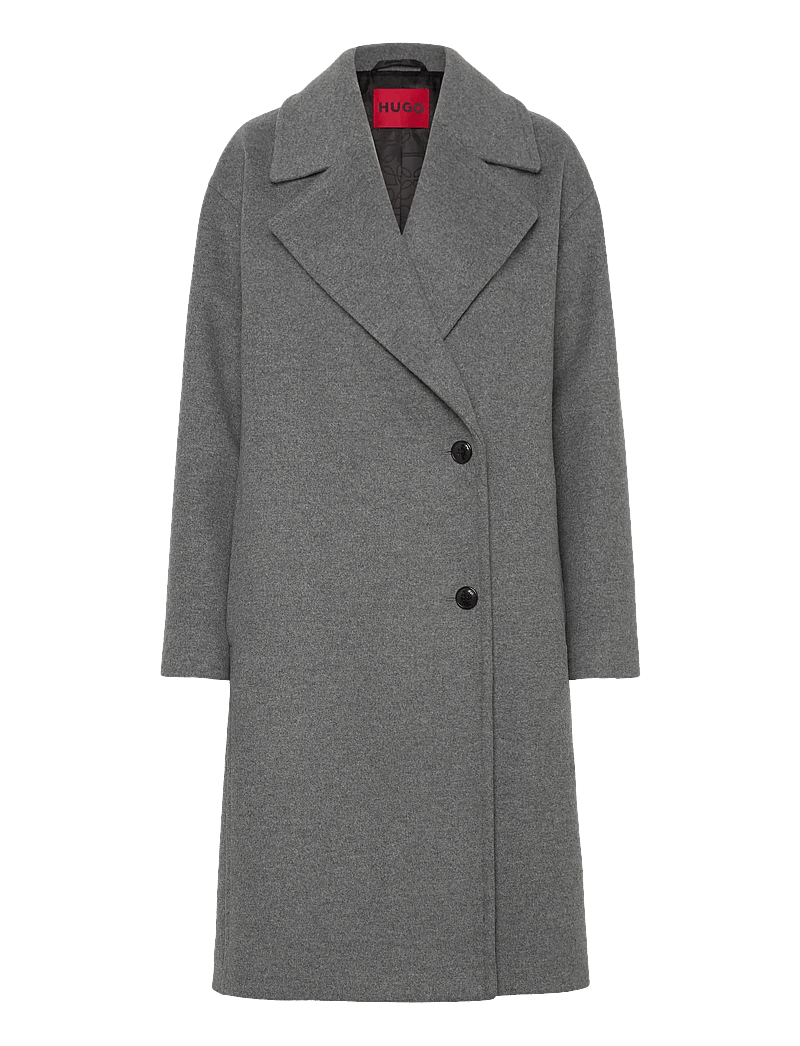 HUGO - Mijane - wool coats - medium grey - 0