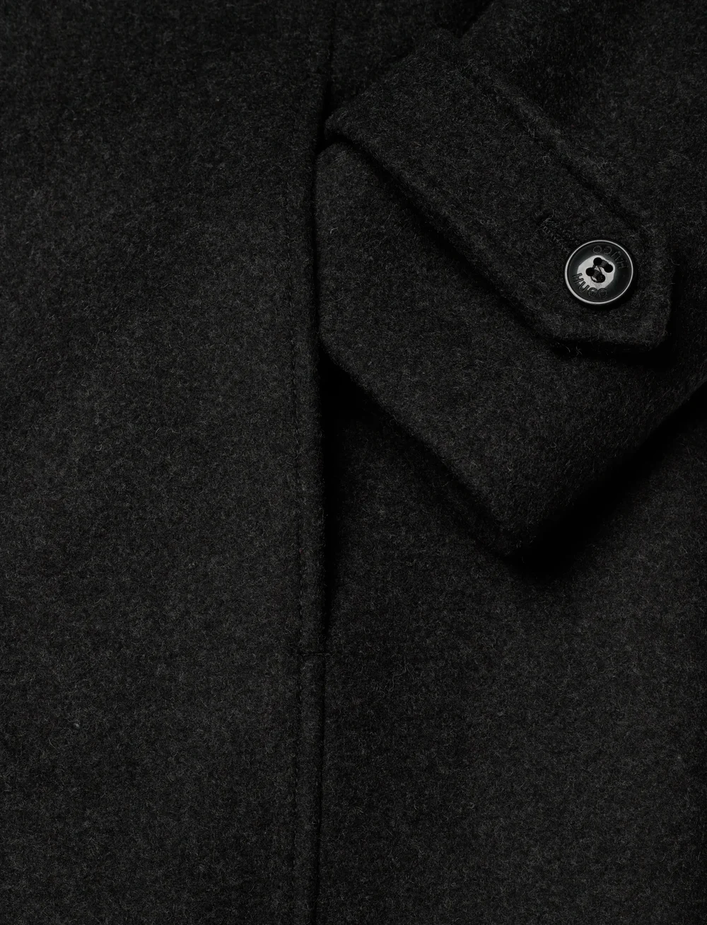 HUGO - Milehe - wełniane płaszcze - dark grey - 3