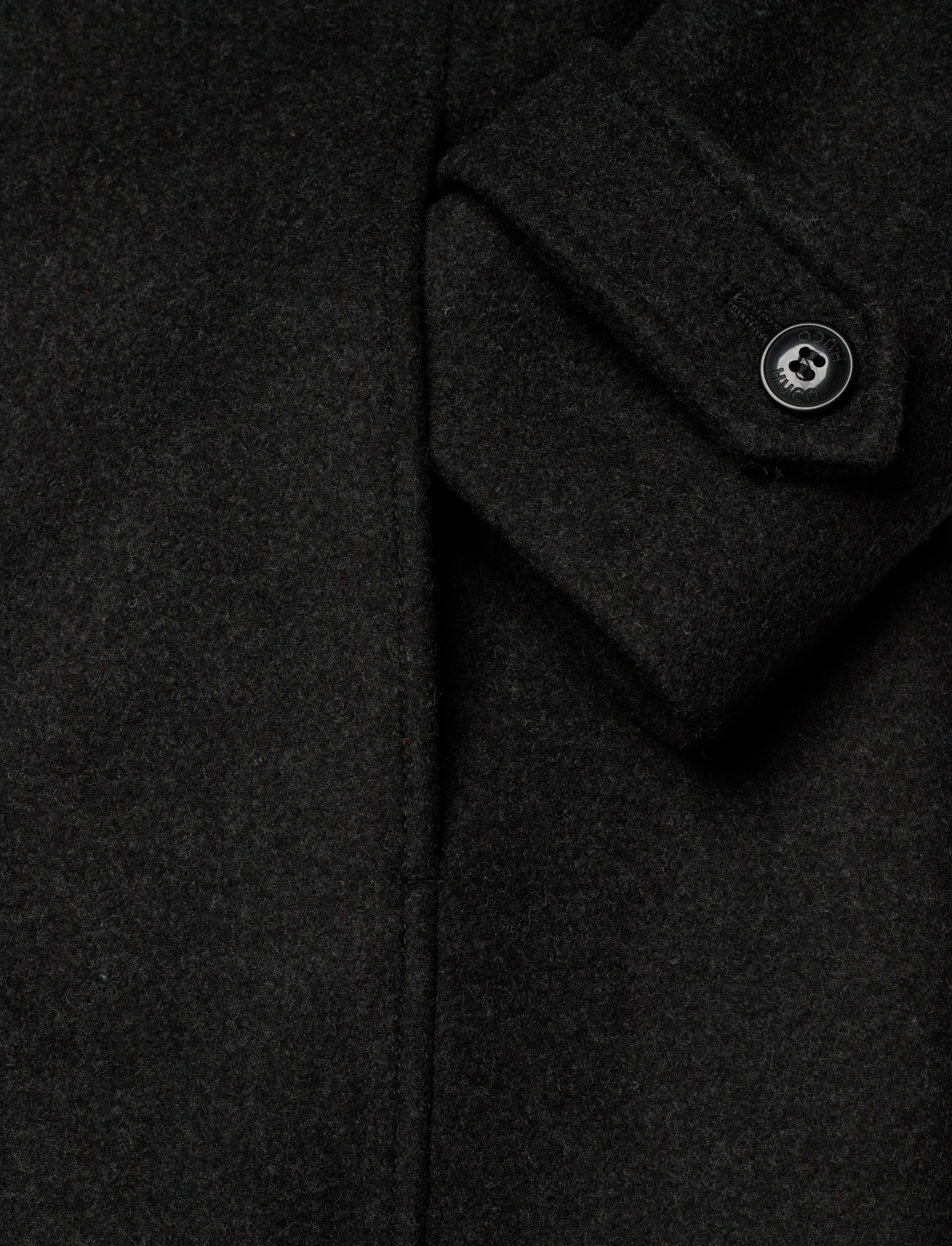 HUGO - Milehe - wełniane płaszcze - dark grey - 3