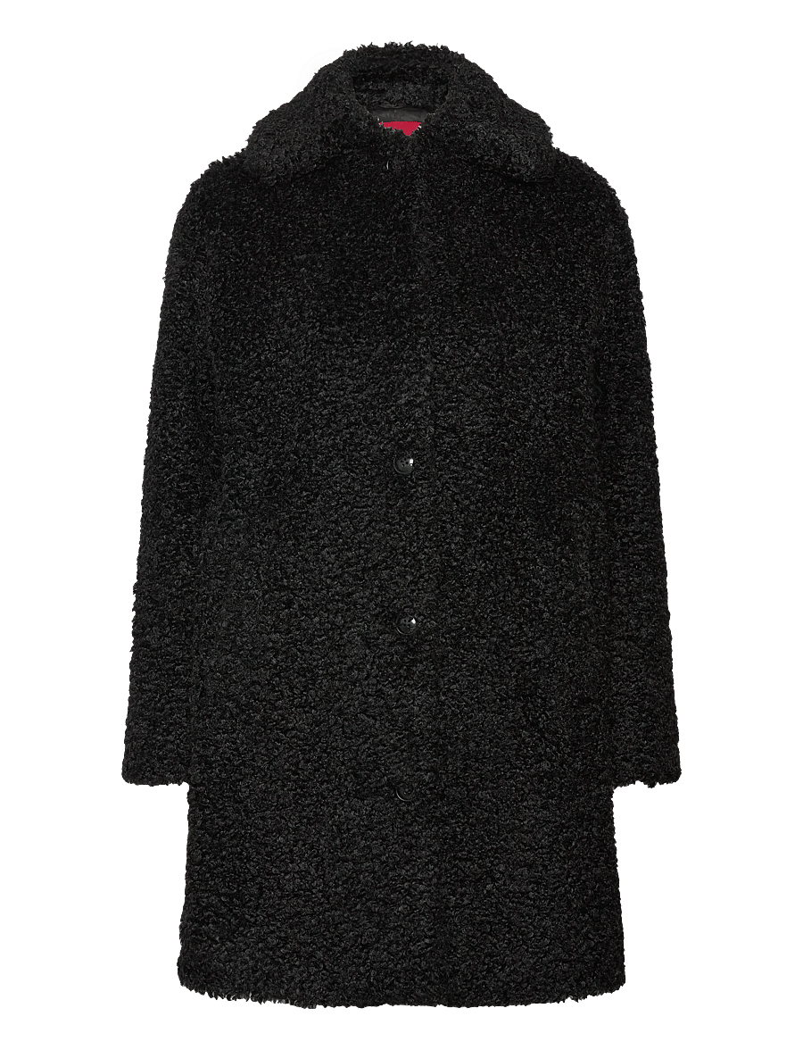 HUGO - Mimina-1 - kunstpelz - black - 1