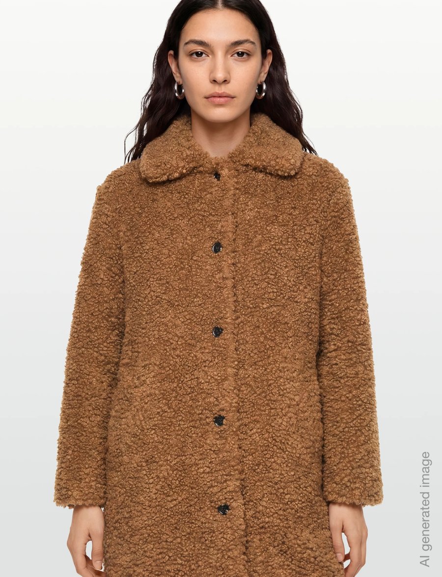 HUGO - Mimina-1 - kunstpelz - light/pastel brown - 3