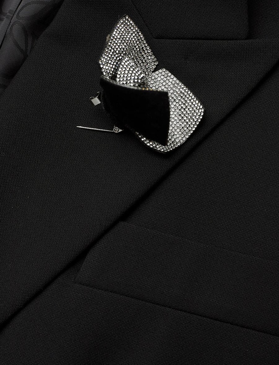 HUGO - Amelora - zweireihige blazer - black - 3