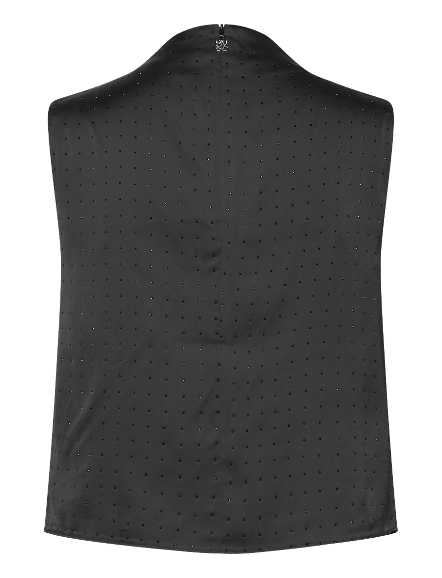 HUGO - Casmini-1 - Ærmeløse bluser - black - 1