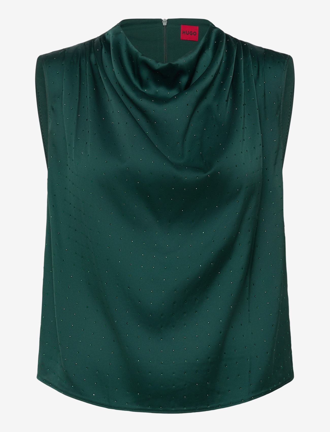 HUGO - Casmini-1 - Ärmellose blusen - dark green - 0