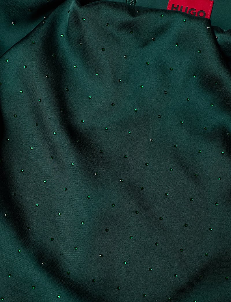 HUGO - Casmini-1 - varrukateta pluusid - dark green - 2