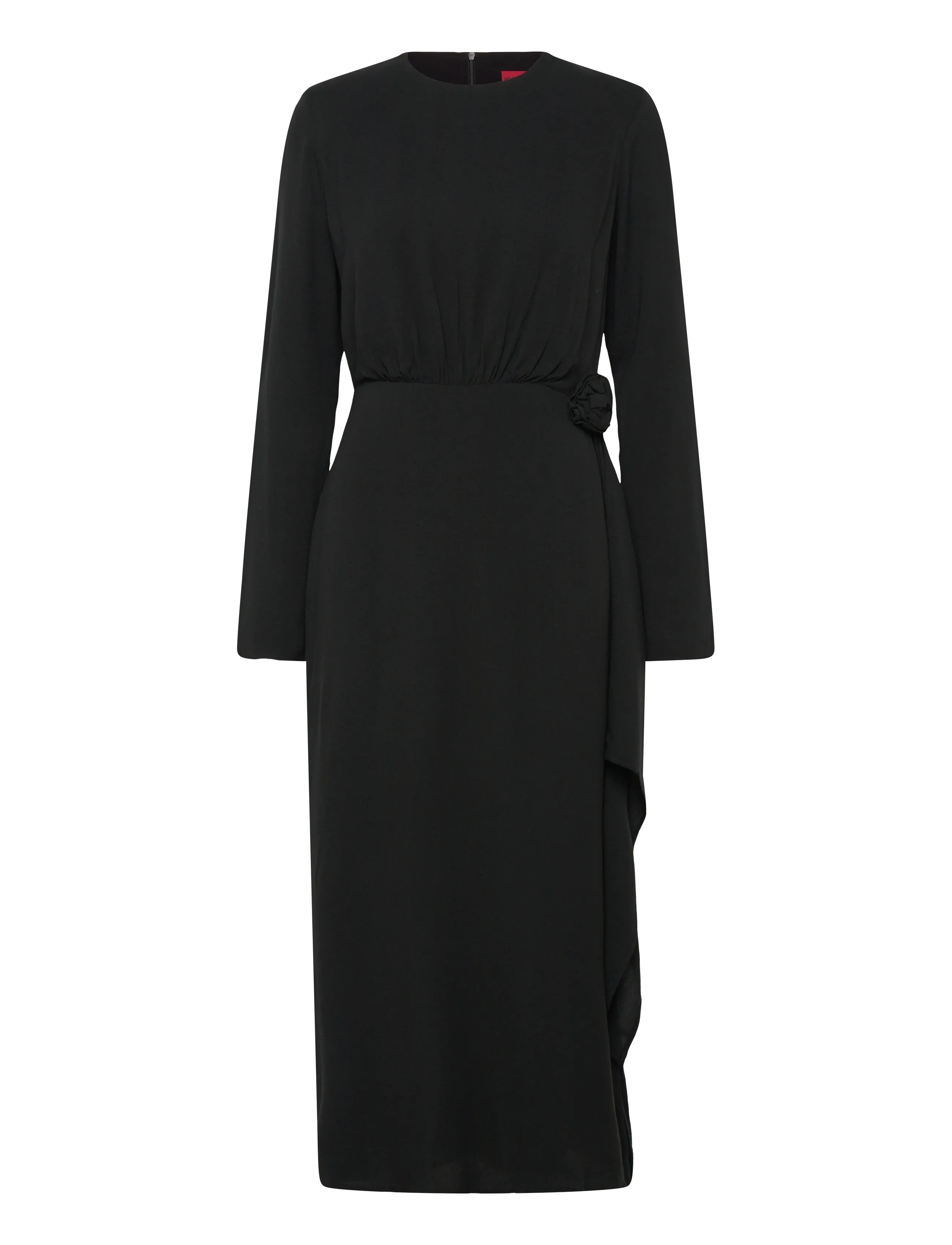 HUGO Kadele-1, 34, Dresses, Schwarz - Knee-length & Midi, Frauen