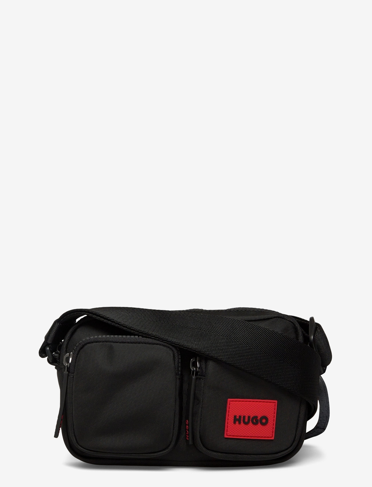 HUGO - Ethon 3.0_EW Pocket - crossbody bags - black - 0