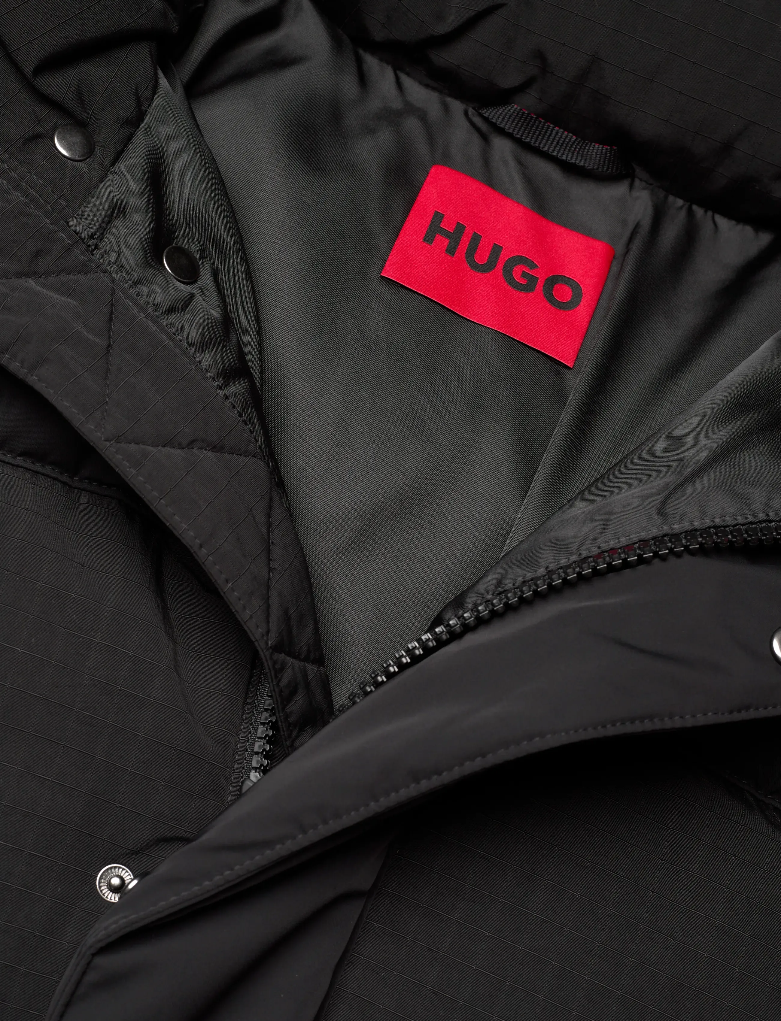 HUGO - Melmus2541 - donsjassen - black - 3