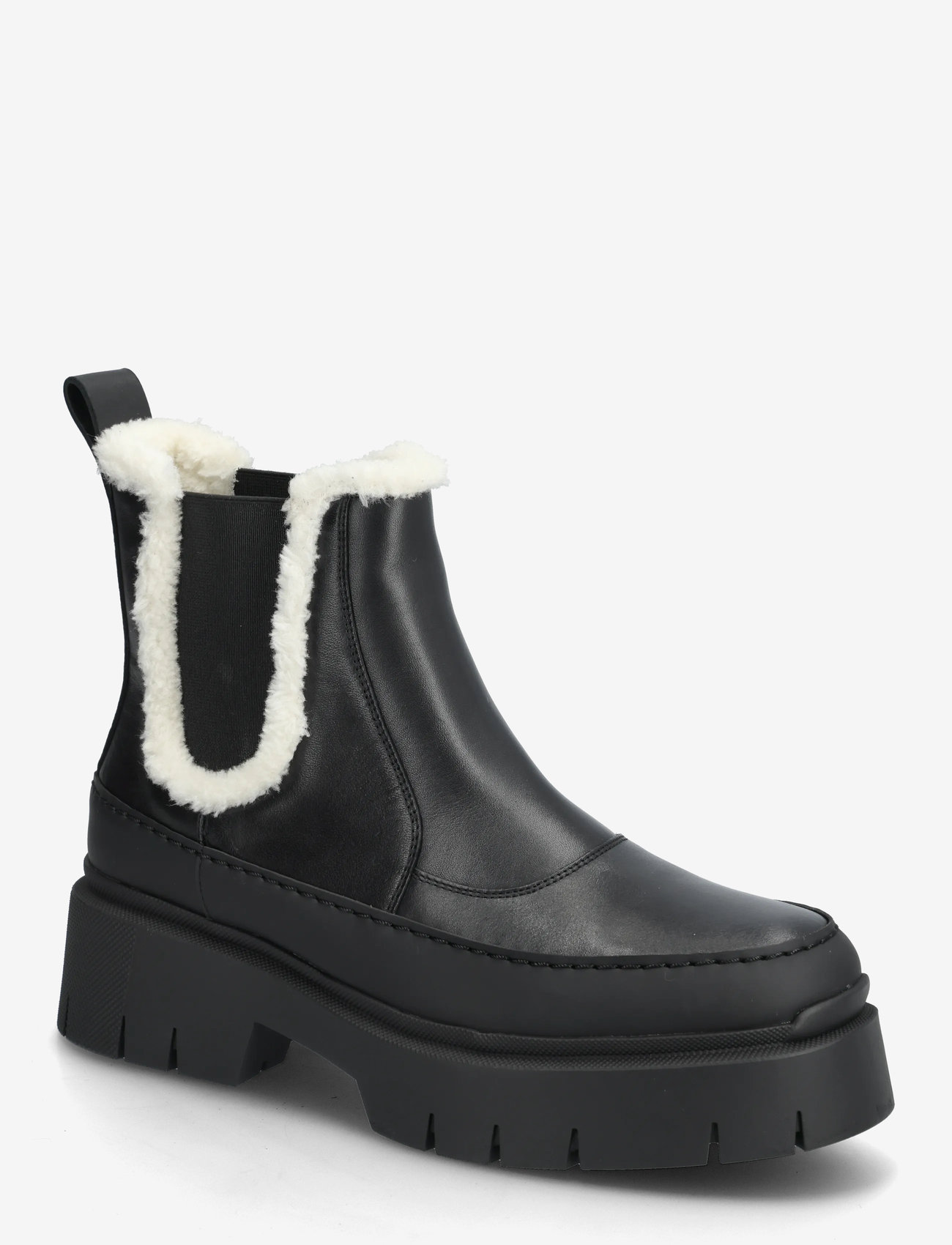 HUGO - Kris_ChBootie_FRLT - flade ankelstøvler - black - 0