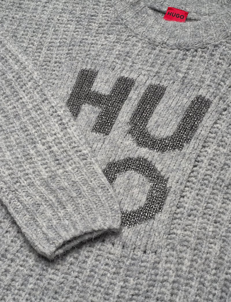 HUGO - Sloguis - pullover - open grey - 2