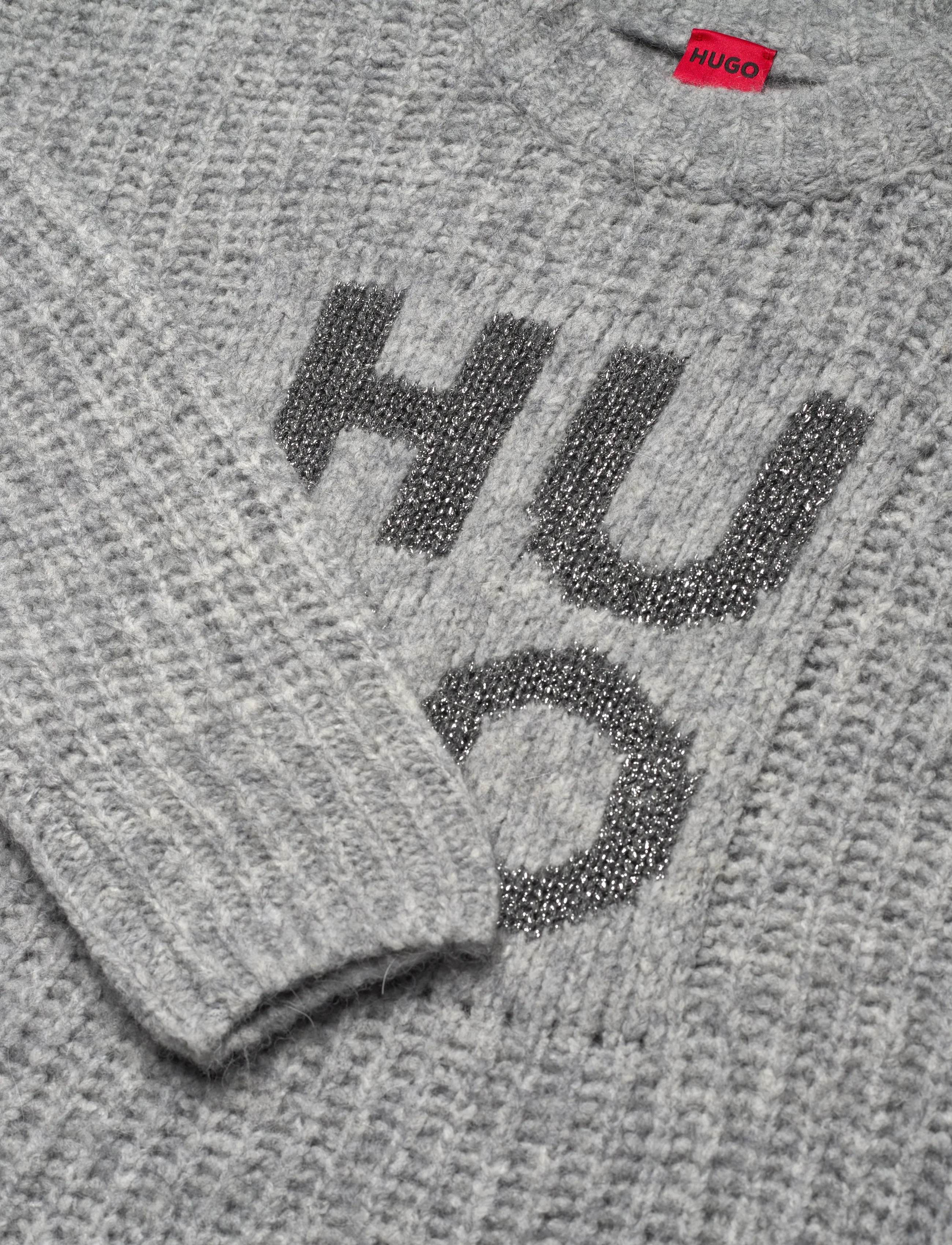 HUGO - Sloguis - tröjor - open grey - 2