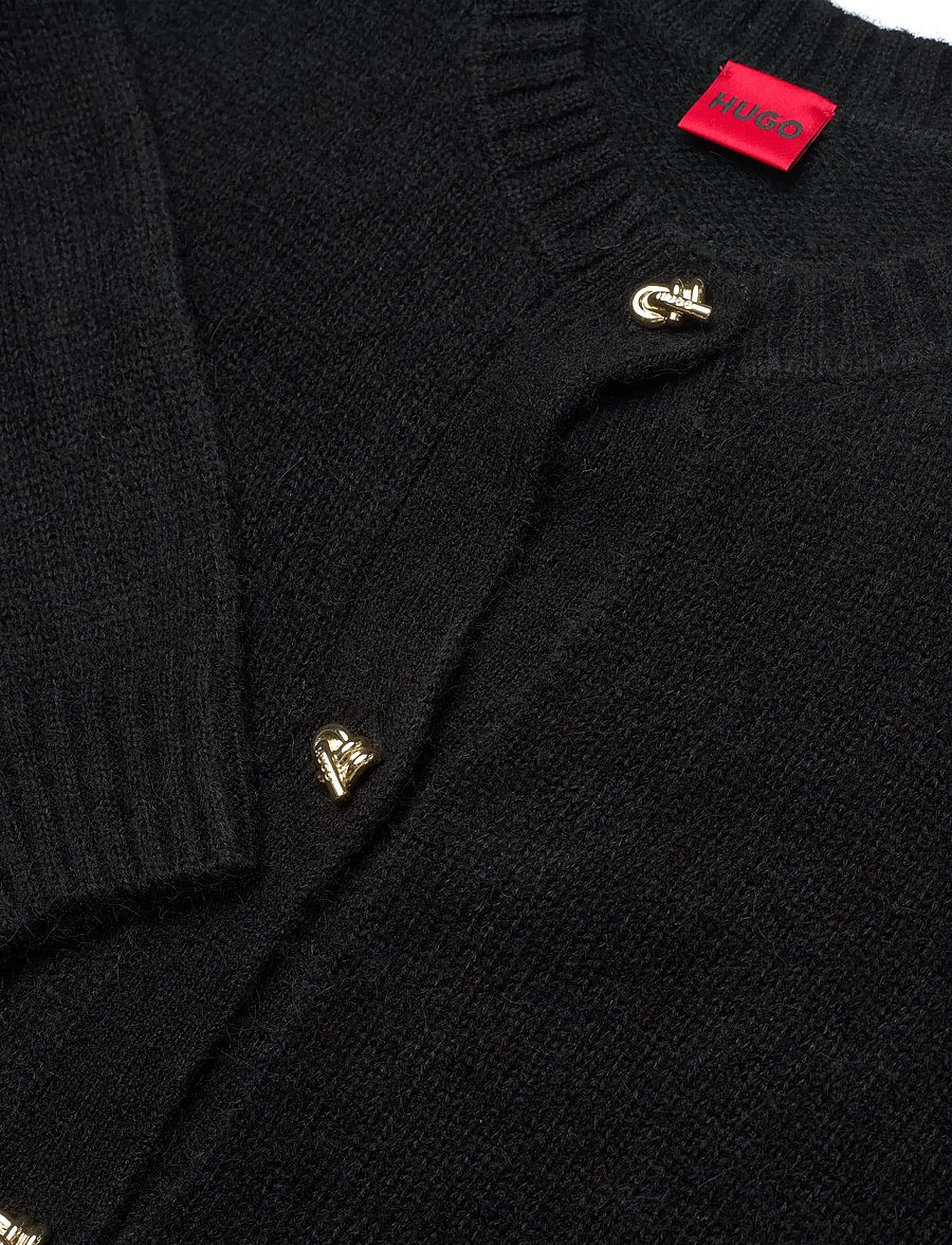 HUGO - Sira - strickjacken - black - 2