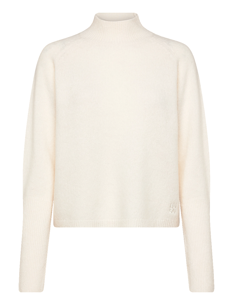 HUGO - Surpio - rollkragenpullover - open white - 0