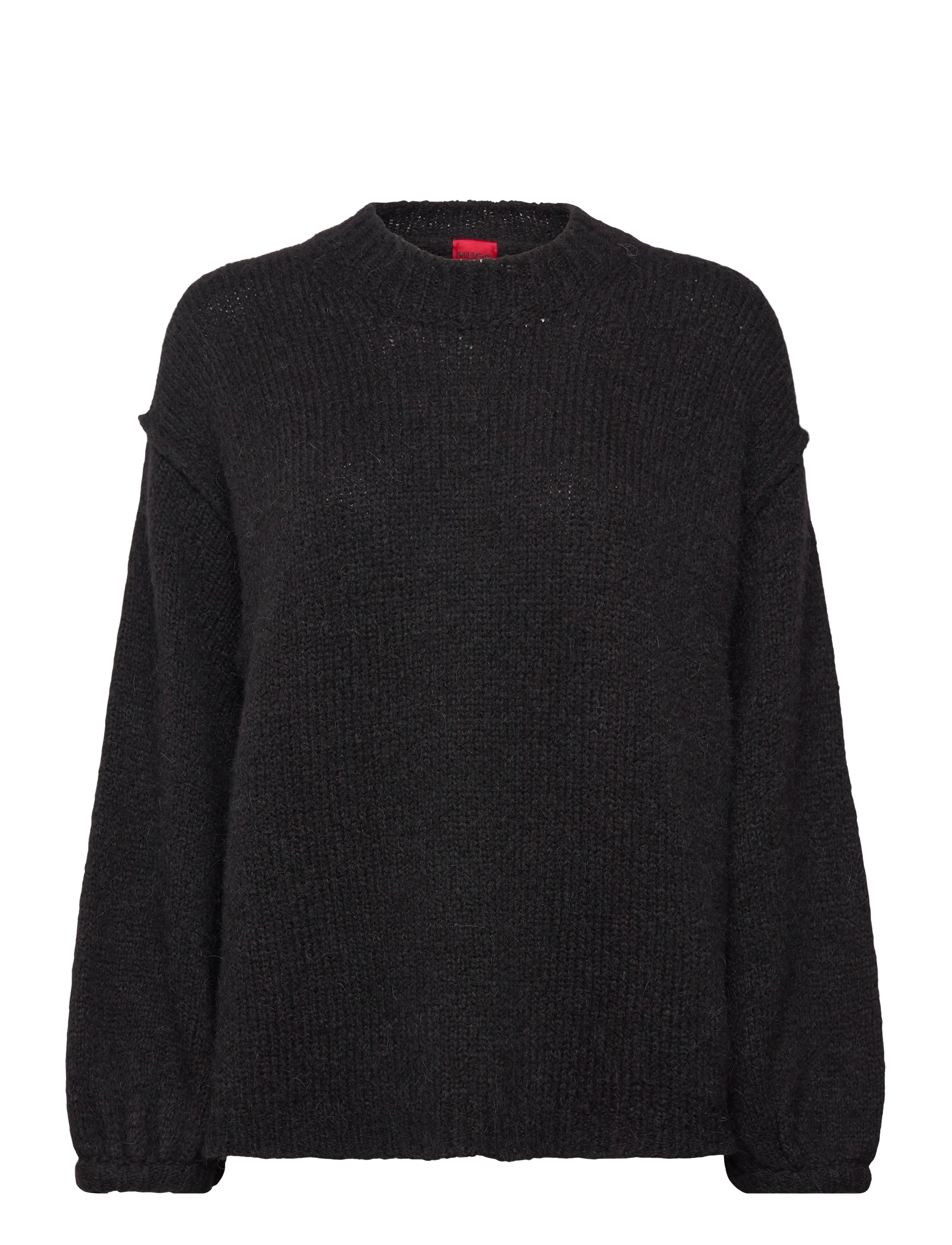 HUGO Sagarro, S, Black, Strik > Trøjer, Dame
