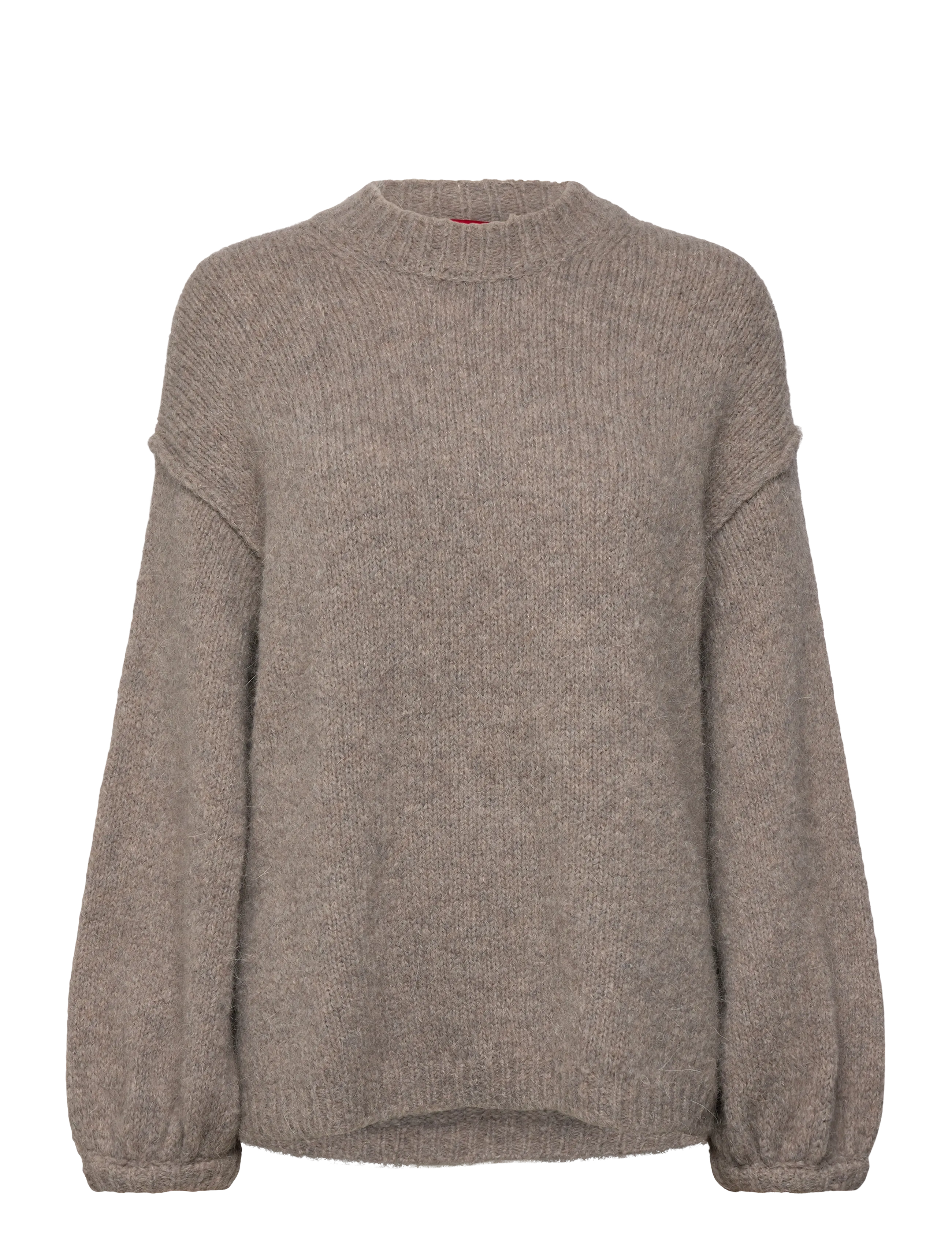 HUGO Sagarro, M, Beige, Strik > Trøjer, Dame