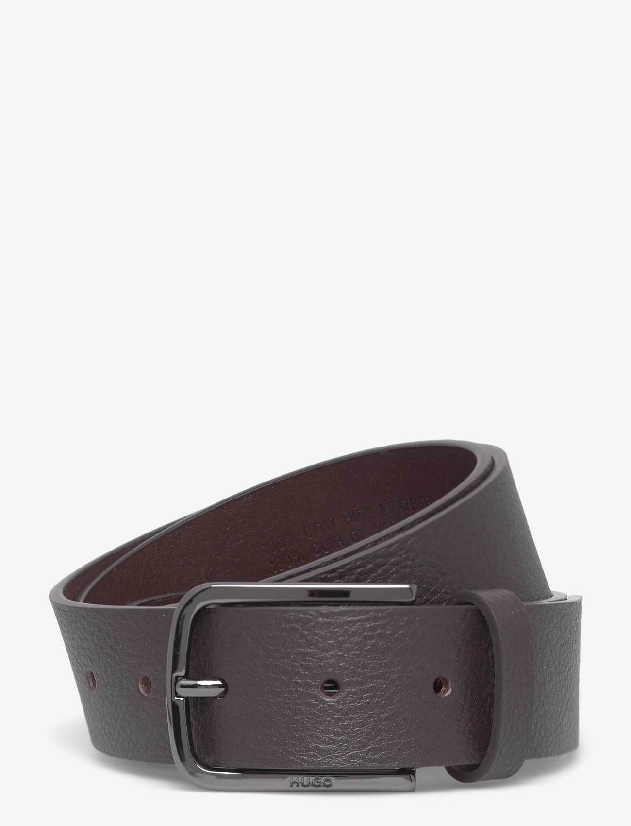 HUGO - Gurth-Gr_Sz35 - klassiske bælter - dark brown - 0