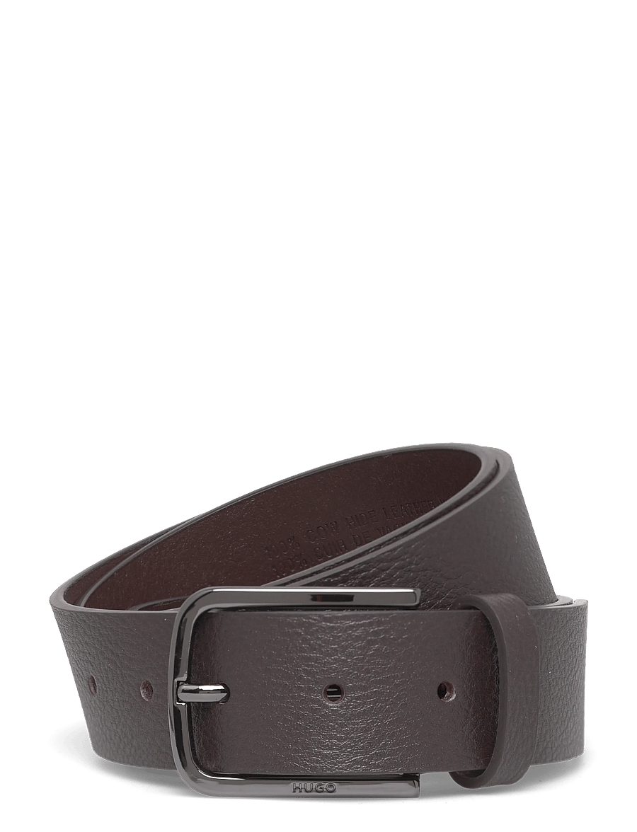 HUGO - Gurth-Gr_Sz35 - klassiske bælter - dark brown - 0