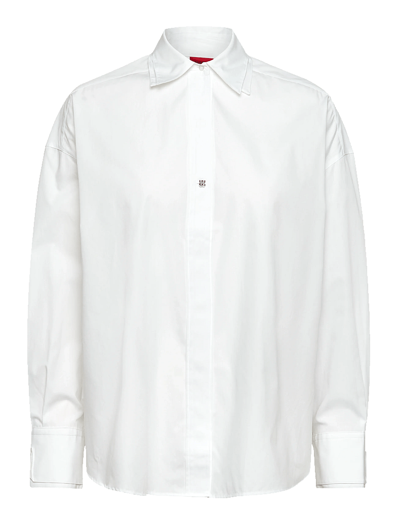 HUGO - Echarming - pikkade varrukatega särgid - white - 0