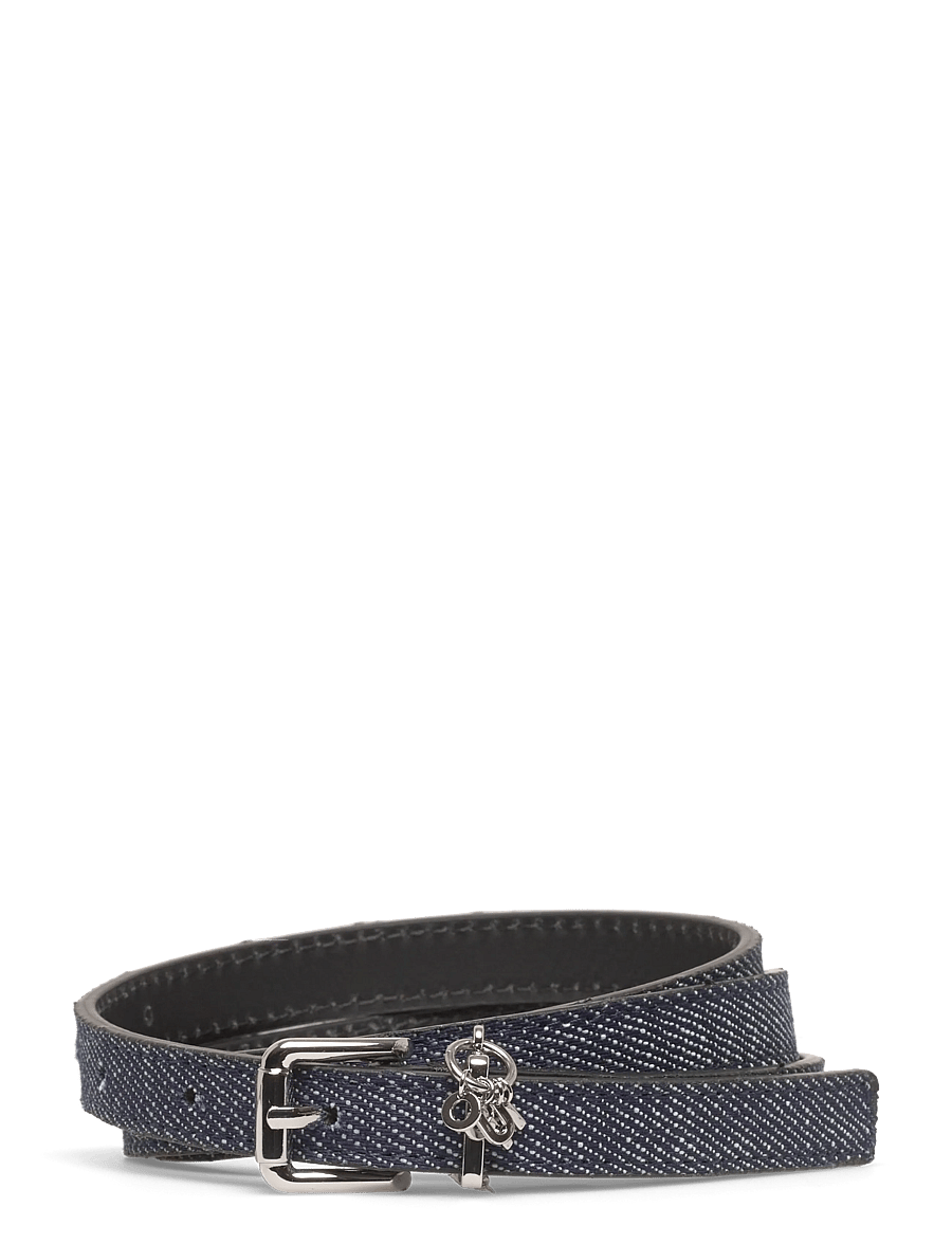 HUGO - Palm-D-charm_Sz15 - læderbælter - bright blue - 0