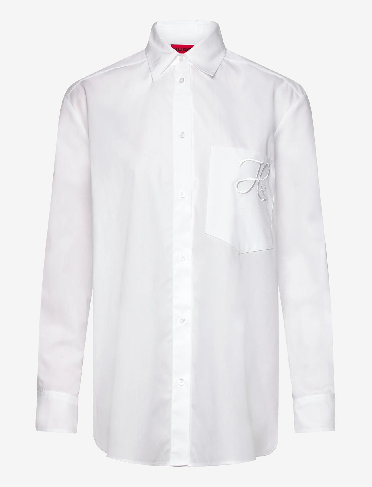 HUGO - Ejailo - langärmlige hemden - white - 0