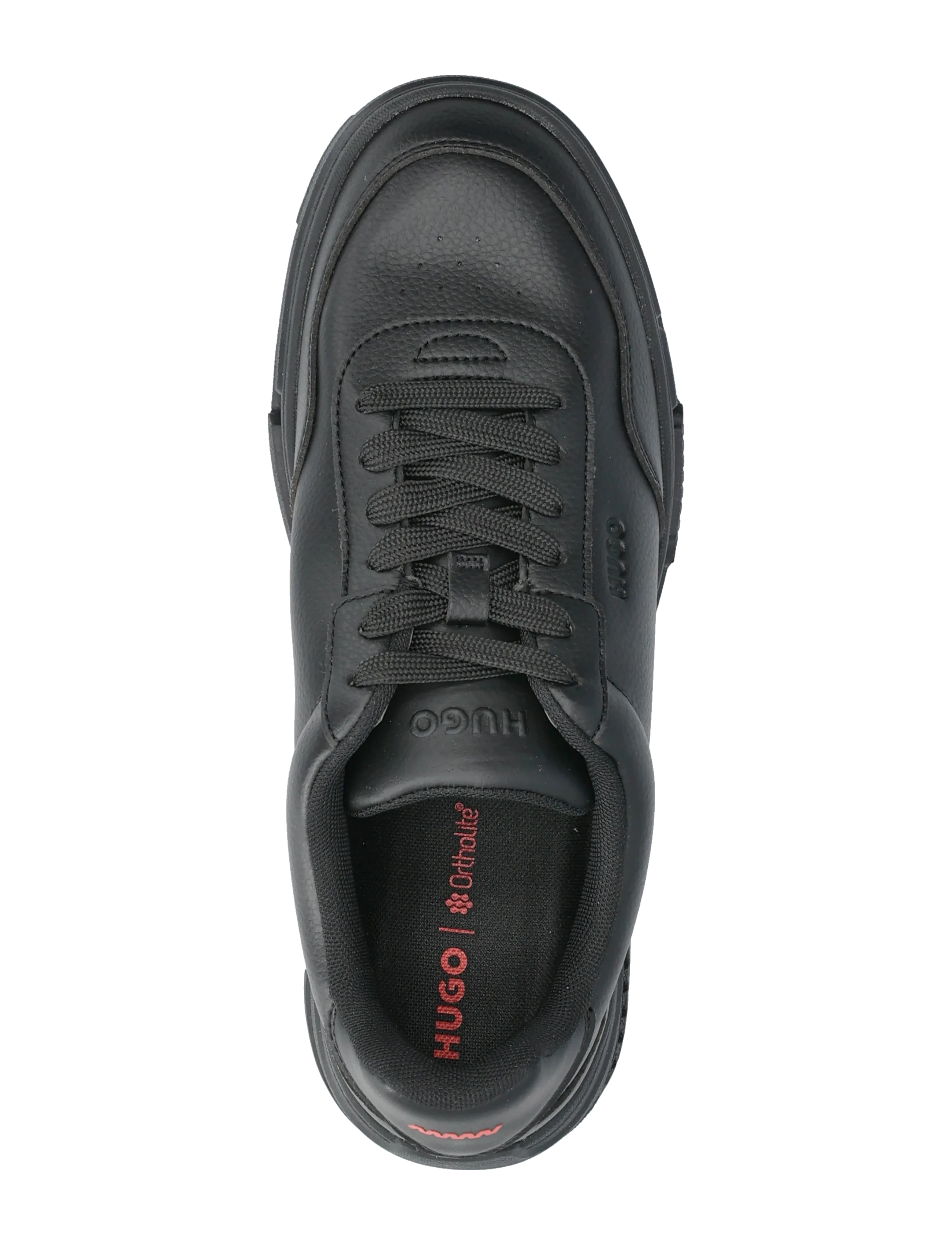 HUGO - Yarrow_tenn_grpu - sneakers med lavt skaft - black - 3