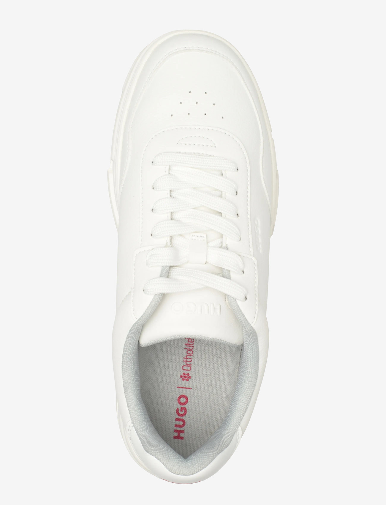 HUGO - Yarrow_tenn_grpu - låga sneakers - white - 3
