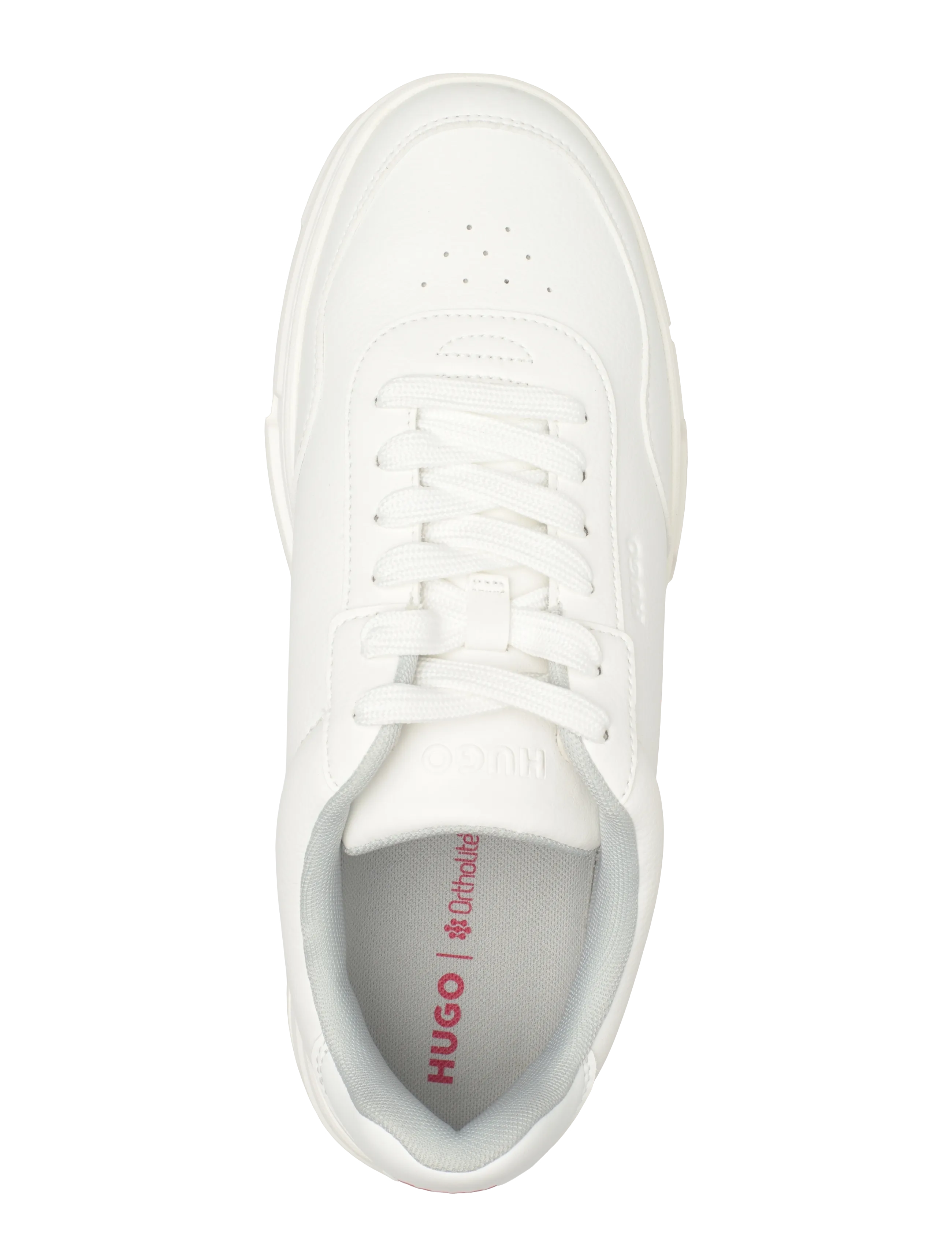 HUGO - Yarrow_tenn_grpu - matalavartiset tennarit - white - 3