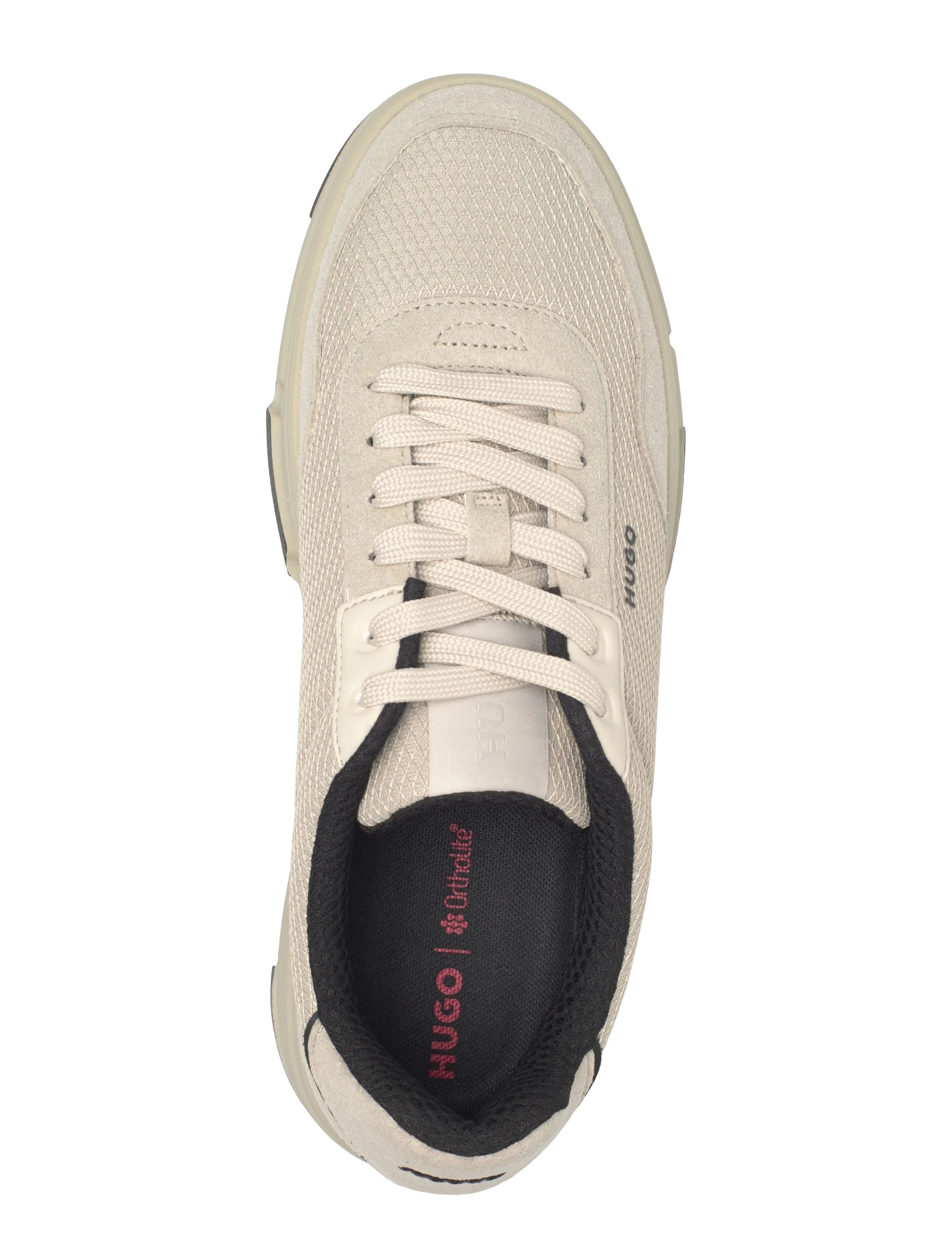 HUGO - Yarrow_tenn_memf - siistit tennarit - light beige - 3