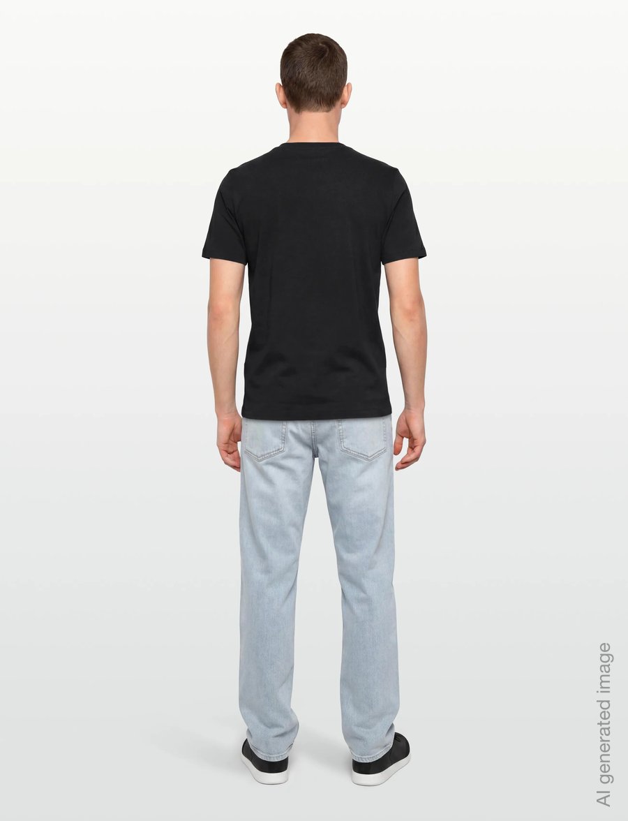 HUGO - Didug - kurzärmelige t-shirts - black - 4