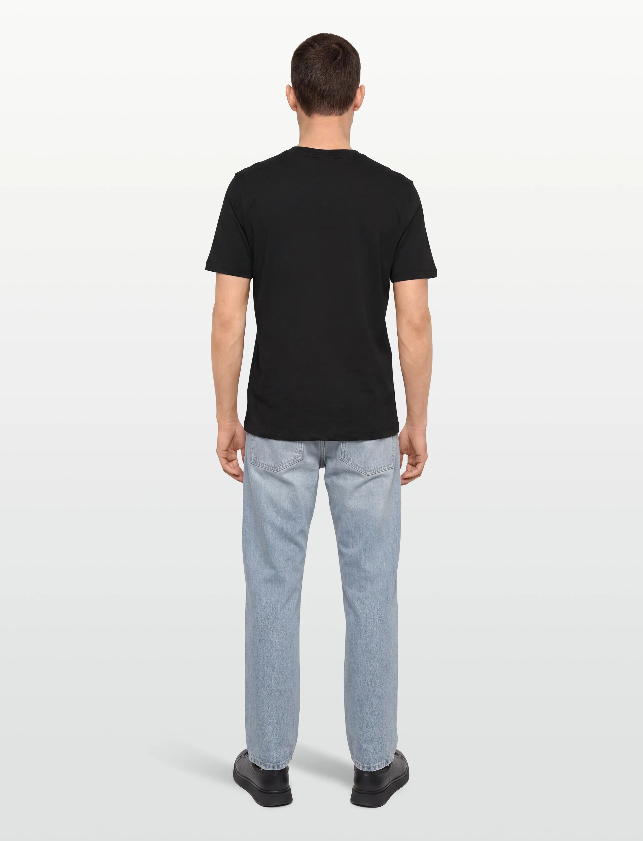 HUGO - Didug - kortærmede t-shirts - black - 4