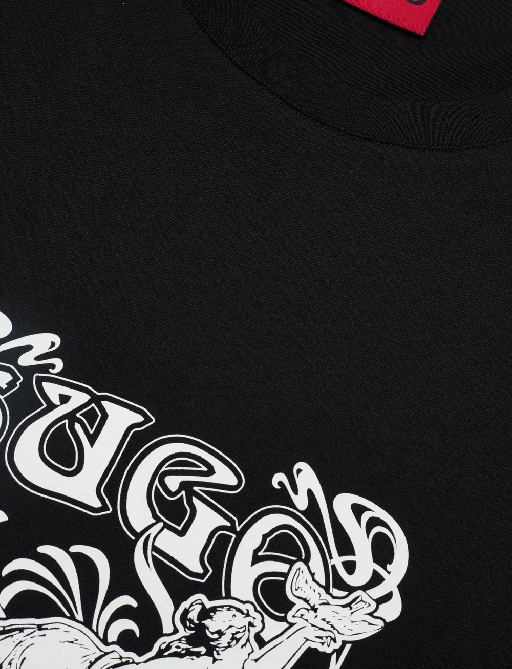 HUGO - Diwom - kortærmede t-shirts - black - 2