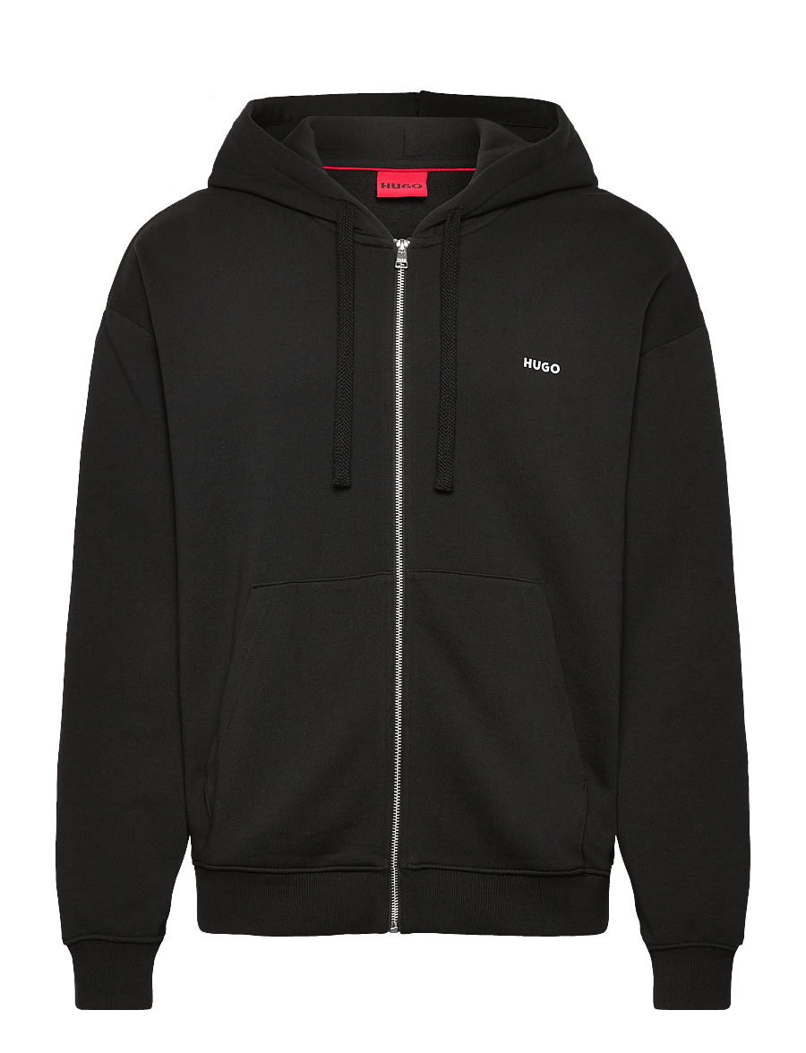 HUGO - Dapozip - kapuzenpullover - black - 1